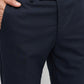 Park Avenue Men Blue Slim Fit Stripe Trouser