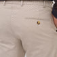 Park Avenue Men Fawn Slim Fit Structure Trouser