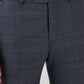 Park Avenue Men Grey Slim Fit Checks Trouser