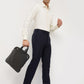 Park Avenue Men Blue Slim Fit Solid Trouser