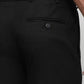 Park Avenue Men Black Slim Fit Structure Trouser