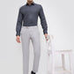 Park Avenue Men Grey Slim Fit Solid Trouser
