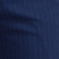 Park Avenue Blue Stripe Super Slim Fit Polyester Blend Trouser