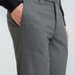 Men Super Slim Fit Brown Trouser