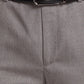 Park Avenue Grey Structure Super Slim Fit Polyester Blend Trouser