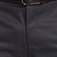 Park Avenue Black Structure Super Slim Fit Polyester Blend Trouser