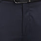 Park Avenue Blue Solid Super Slim Fit Polyester Blend Trouser