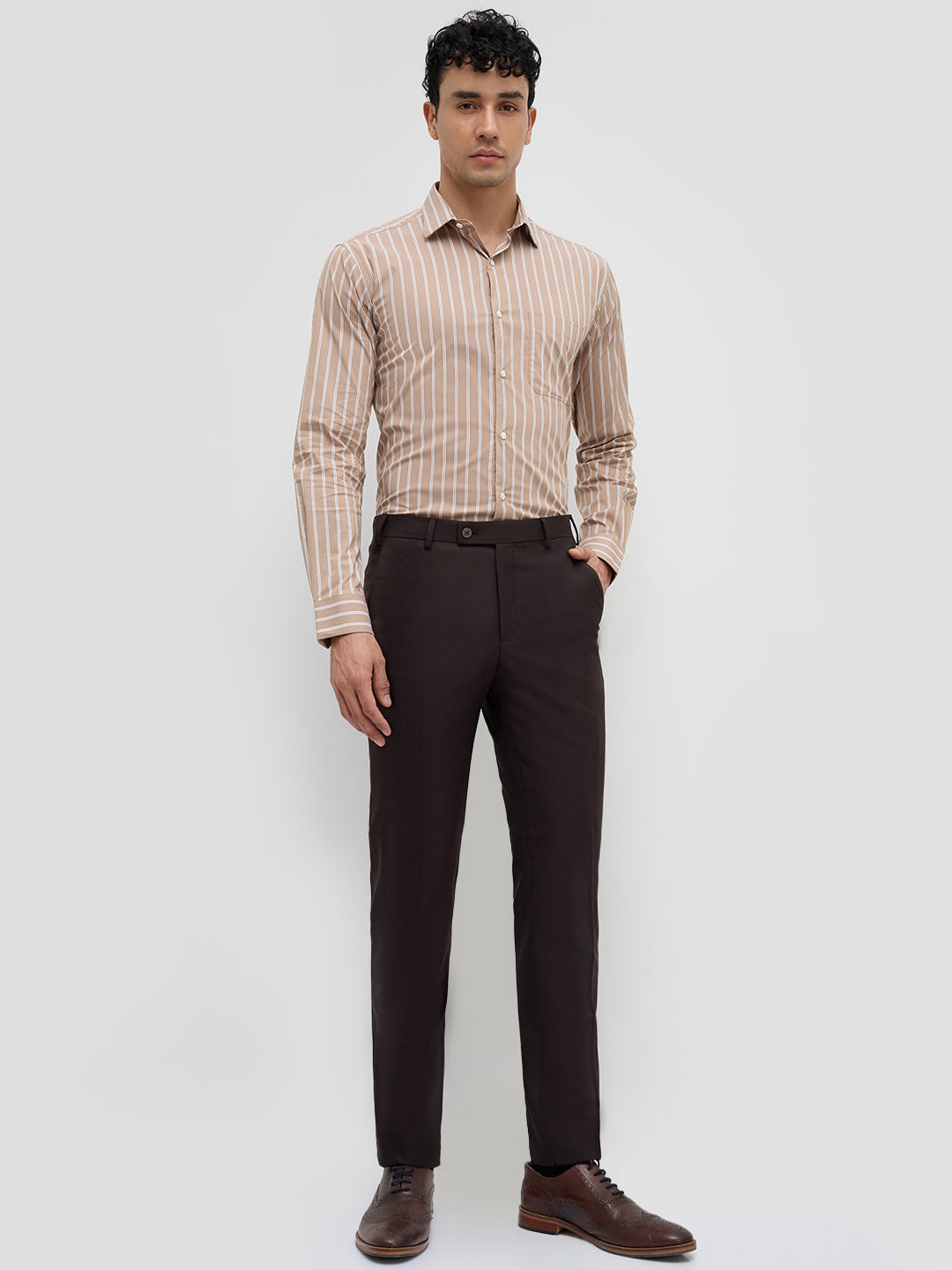 Park Avenue Brown Trouser