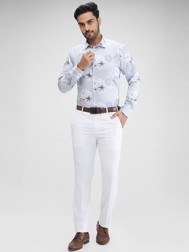 Park Avenue White Trouser