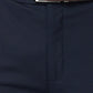 Park Avenue Men Blue Super Slim Fit Plain Trouser