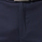 Park Avenue Blue Structure Super Slim Fit Polyester Blend Trouser