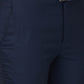 Park Avenue Men Blue Super Slim Fit Plain Trouser