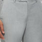 Park Avenue Men Grey Slim Fit Solid Trouser