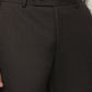 Park Avenue Men Brown Slim Fit Solid Trouser