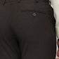 Park Avenue Men Brown Slim Fit Solid Trouser