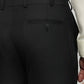 Park Avenue Men Black Slim Fit Stripe Trouser