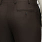 Park Avenue Men Brown Slim Fit Structure Trouser