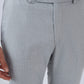 Park Avenue Men Grey Slim Fit Checks Trouser