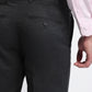Park Avenue Men Grey Slim Fit Solid Trouser
