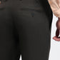 Park Avenue Men Brown Slim Fit Solid Trouser