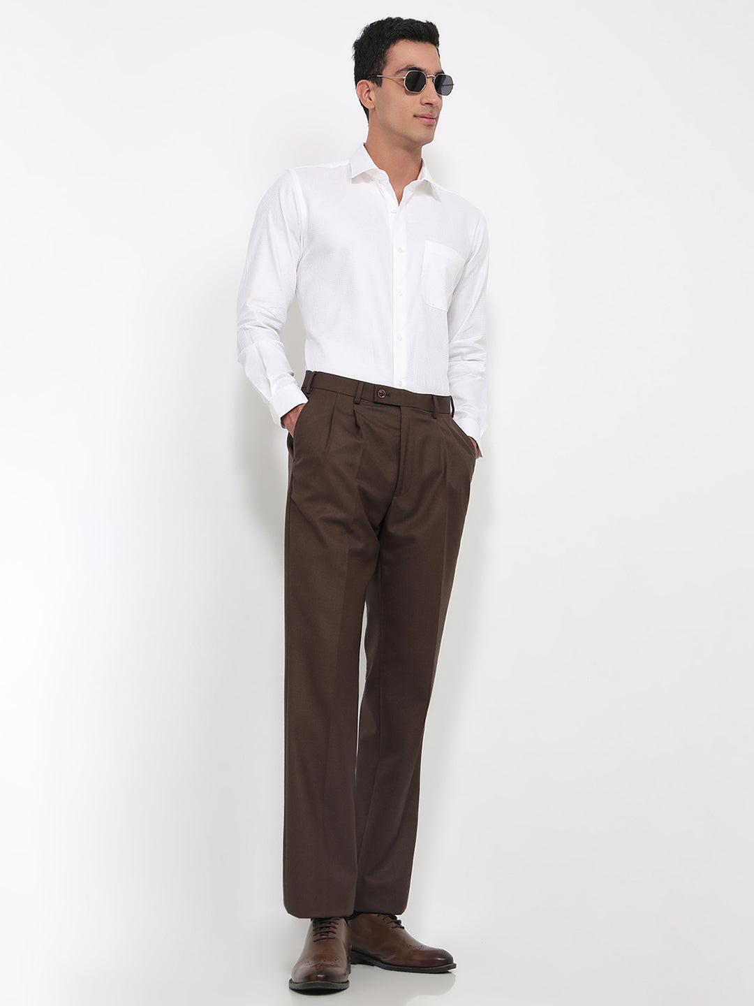 Park Avenue Brown Trouser
