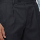 Park Avenue Men Blue Solid Trouser