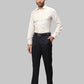 Park Avenue Men Fancy Blue Solid Regular Fit Trouser