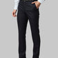 Park Avenue Blue Checks Smart Fit Cotton Trouser