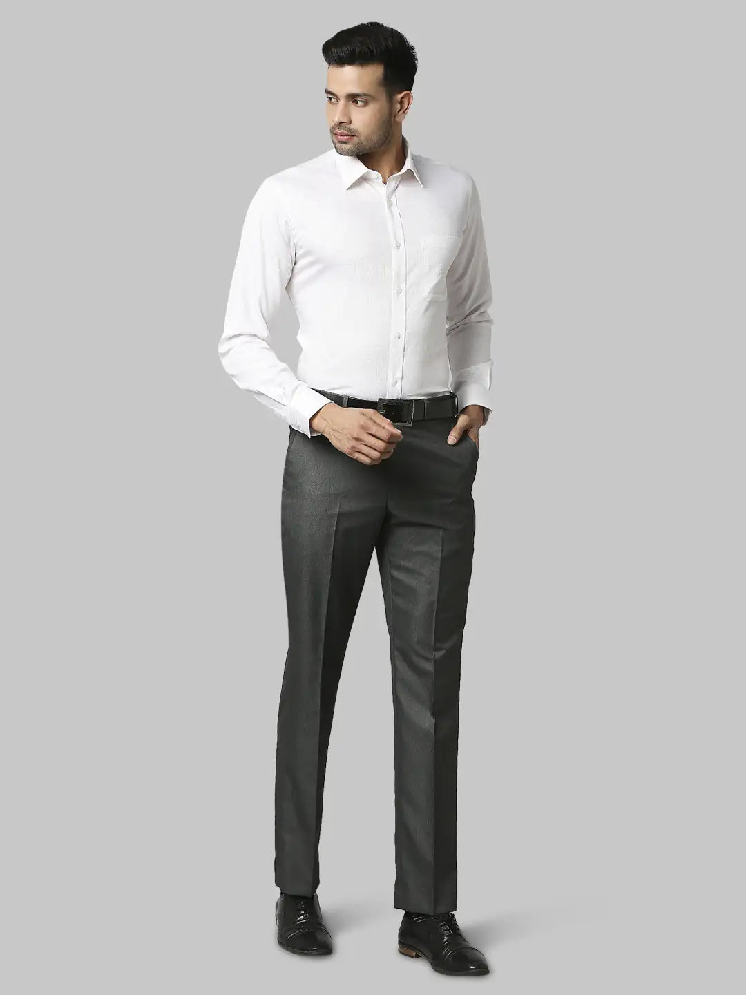 Men FF cross.pkt.dbl.back bone pkt.Smart Fit Fawn TROUSER