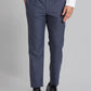 Park Avenue Men Brown Checks Smart Fit Polyester Blend Trouser