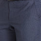 Park Avenue Men Brown Checks Smart Fit Polyester Blend Trouser