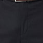 Park Avenue Men Black Solid Regular Fit Trouser