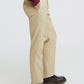 Park Avenue Beige Stripe Smart Fit Polyester Blend Trouser