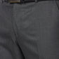 Park Avenue Men Grey Smart Fit Structured Trouser