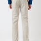 Park Avenue Men Blue Structure Smart Fit Polyester Blend Trousers