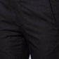 Park Avenue Men Black Structure Smart Fit Polyester Blend Trousers