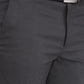 Park Avenue Black Stripe Regular Fit Polyester Blend Trouser