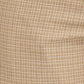 Park Avenue Brown Checks Regular Fit Polyester Blend Trouser