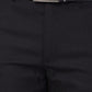 Park Avenue Men Black Regular Fit Solid Trouser