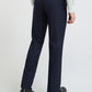 Park Avenue Men Blue Structure Regular Fit Polyester Blend Trouser