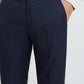 Park Avenue Men Blue Structure Regular Fit Polyester Blend Trouser