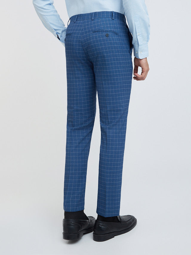 Men Neo Fit Blue Trouser