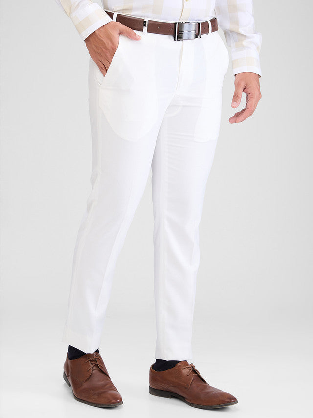 Park Avenue White Trouser