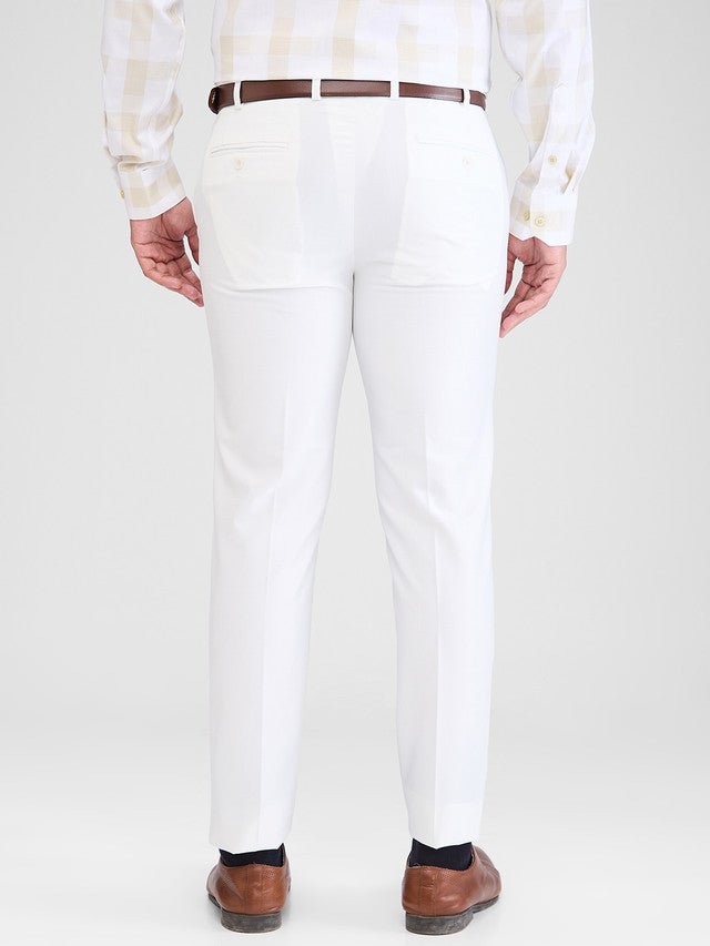 Park Avenue White Trouser