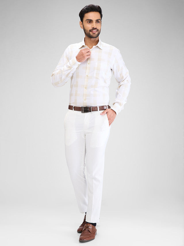 Park Avenue White Trouser