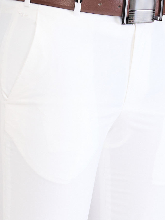 Park Avenue White Trouser