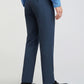 Park Avenue Men Blue Stripe Neo Fit Polyester Blend Trouser