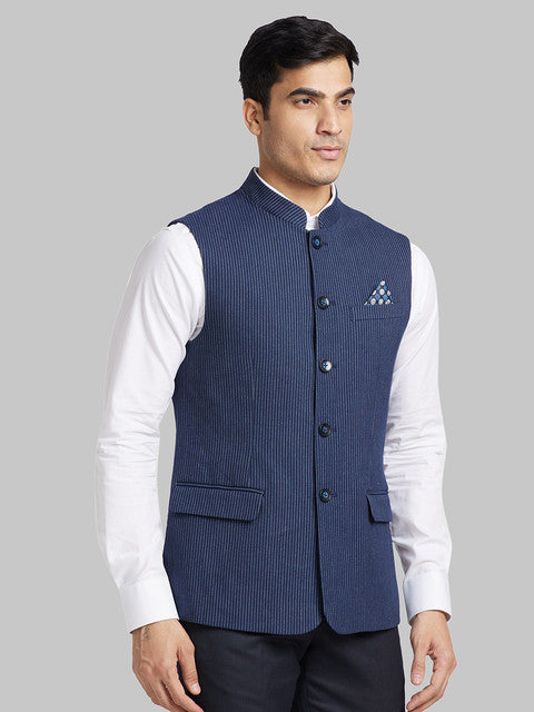 Park Avenue Blue Waist Coat