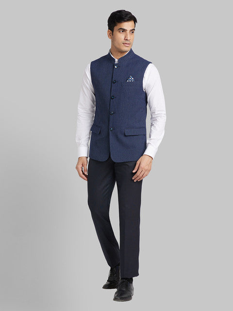 Park Avenue Blue Waist Coat