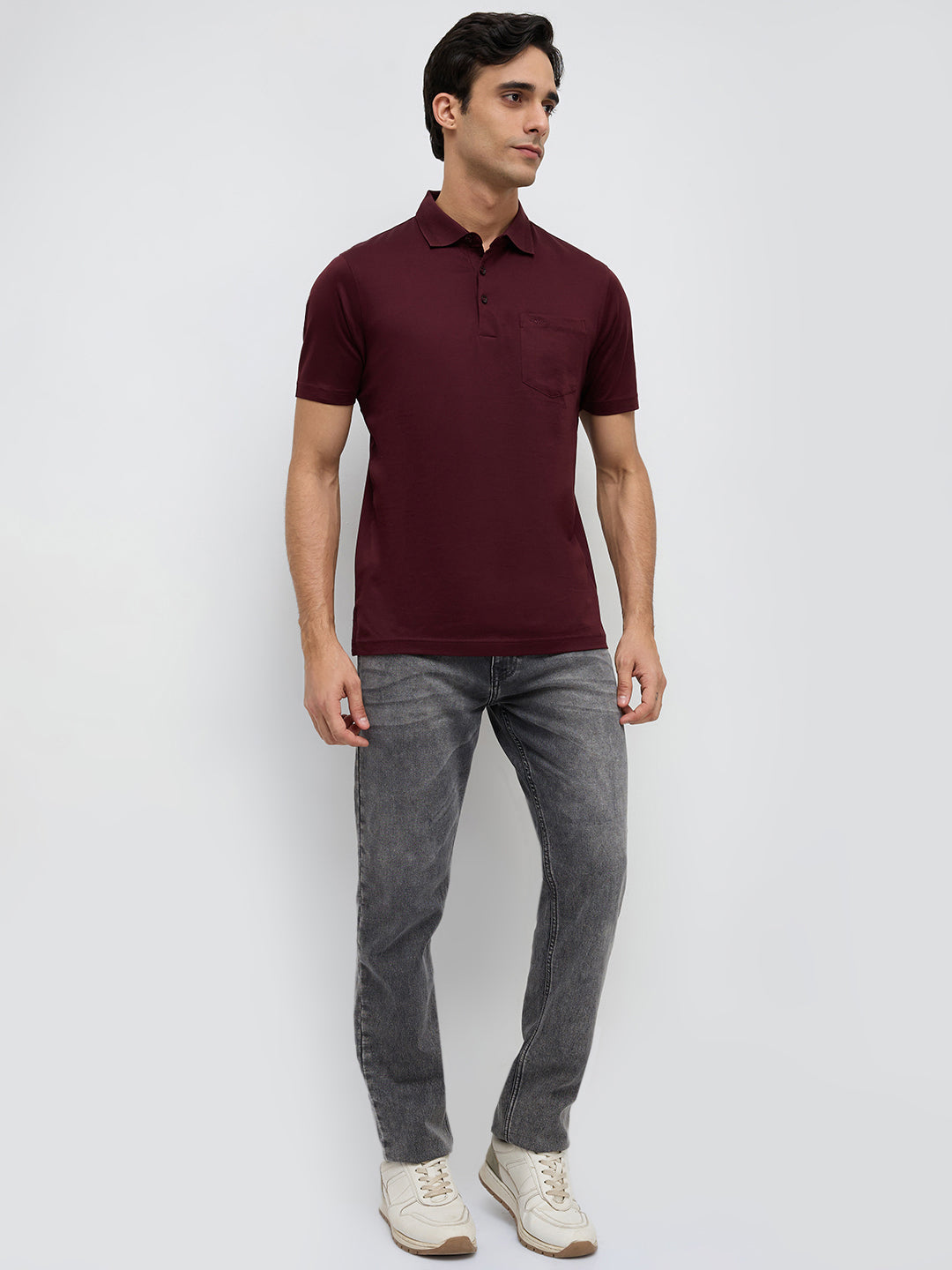 Park Avenue Maroon T-Shirt